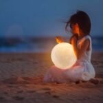 Rechargeable LED 3D Moon Lamp - Image 3